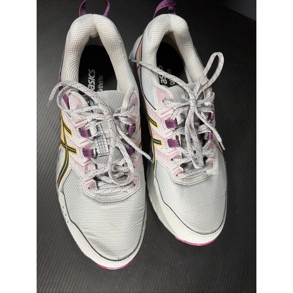 Asics Womens Gel Venture 9 Gray Purple Running Shoes Sneakers Size 9.5 Ortholite - Picture 3 of 11
